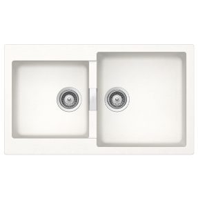 Νεροχύτης Κουζίνας Schock Cristalite Manhattan 30290-1301 Superwhite 86x50cm Νεροχύτης Κουζίνας Schock Cristalite Manhattan 30290-1301 Superwhite 86x50cm