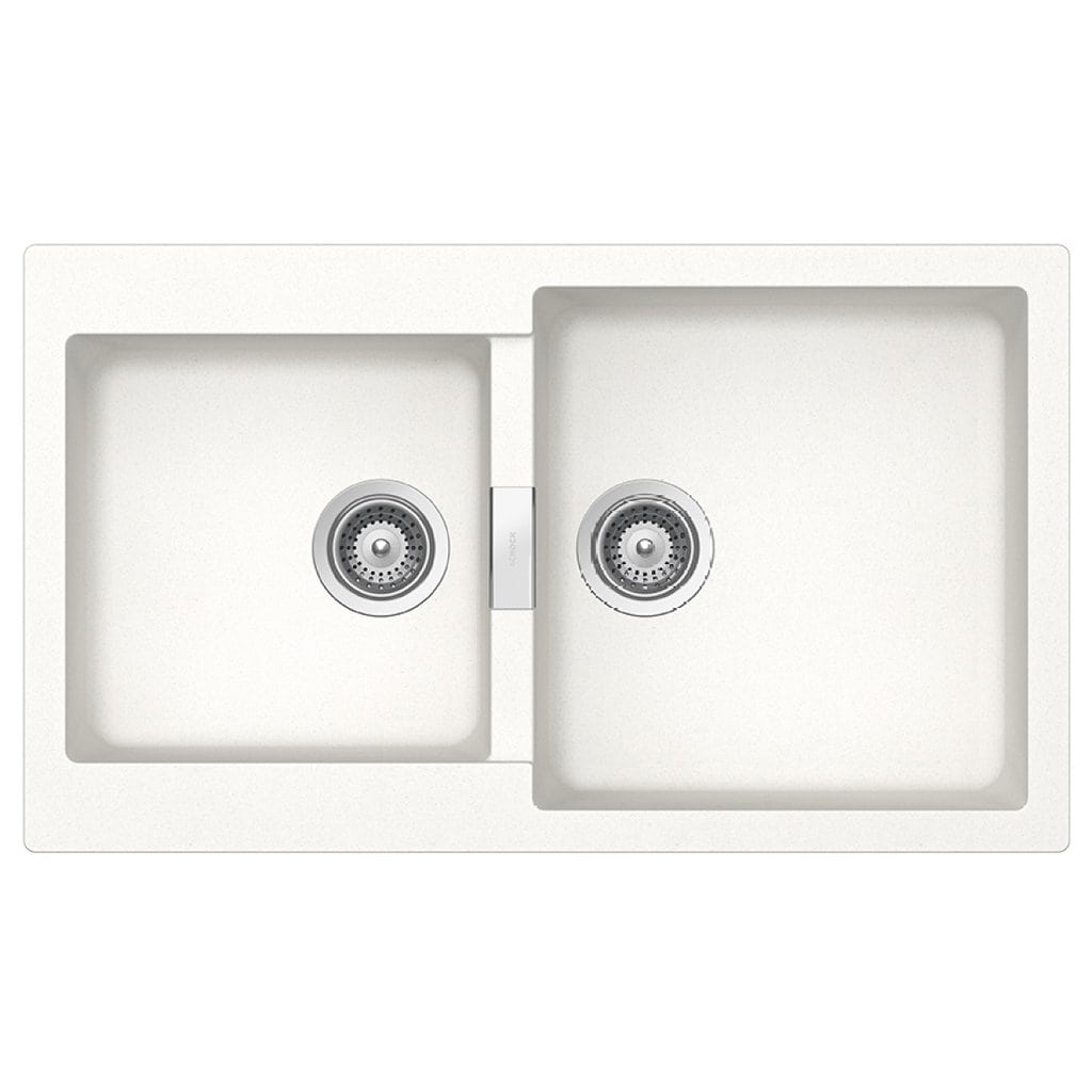 Νεροχύτης Κουζίνας Schock Cristalite Manhattan 30290-1301 Superwhite 86x50cm Νεροχύτης Κουζίνας Schock Cristalite Manhattan 30290-1301 Superwhite 86x50cm