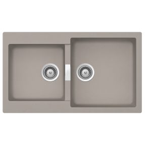 Νεροχύτης Κουζίνας Schock Cristalite Manhattan 30290-1451 Concrete Beton 86x50cm Νεροχύτης Κουζίνας Schock Cristalite Manhattan 30290-1451 Concrete Beton 86x50cm