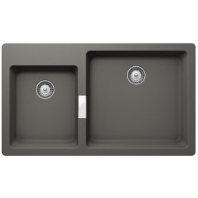 Νεροχύτης Κουζίνας Schock Cristadur Mono 15290-1442 Silverstone 86x50cm Νεροχύτης Κουζίνας Schock Cristadur Mono 15290-1442 Silverstone 86x50cm