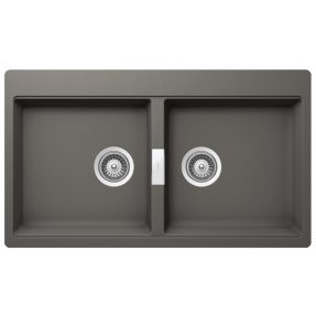 Νεροχύτης Κουζίνας Schock Cristadur Mono 15295-1442 Silverstone 86x50cm Νεροχύτης Κουζίνας Schock Cristadur Mono 15295-1442 Silverstone 86x50cm