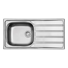 Νεροχύτης Κουζίνας Apell Area 8215-110 Ένθετος Ανοξείδωτος Σατινέ Λείος 100x50cm Νεροχύτης Κουζίνας Apell Area 8215-110 Ένθετος Ανοξείδωτος Σατινέ Λείος 100x50cm