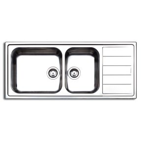 Νεροχύτης Κουζίνας Apell Linear 8516-110 Ένθετος Ανοξείδωτος Σατινέ Λείος 116x50cm Νεροχύτης Κουζίνας Apell Linear 8516-110 Ένθετος Ανοξείδωτος Σατινέ Λείος 116x50cm
