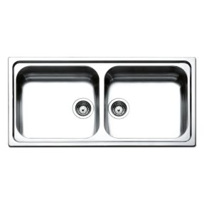 Νεροχύτης Κουζίνας Apell Linear 8540-112 Ένθετος Ανοξείδωτος Σαγρέ 100x50cm Νεροχύτης Κουζίνας Apell Linear 8540-112 Ένθετος Ανοξείδωτος Σαγρέ 100x50cm