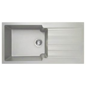 Νεροχύτης Κουζίνας Duralit KS105-430 Platinum 100x50cm Νεροχύτης Κουζίνας Duralit KS105-430 Platinum 100x50cm