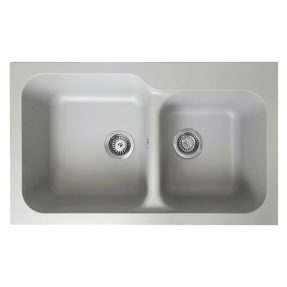 Νεροχύτης Κουζίνας Duralit KZ200-430 Platinum 83x50cm Νεροχύτης Κουζίνας Duralit KZ200-430 Platinum 83x50cm