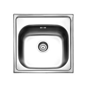 Νεροχύτης Κουζίνας Fortinox Valley 25050-110 Ένθετος Ανοξείδωτος Σατινέ Λείος 50x50cm Νεροχύτης Κουζίνας Fortinox Valley 25050-110 Ένθετος Ανοξείδωτος Σατινέ Λείος 50x50cm