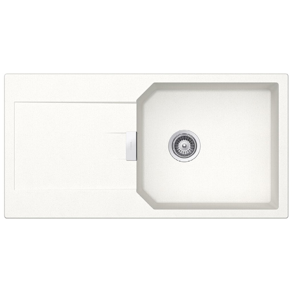 Νεροχύτης Κουζίνας Schock Cristalite Manhattan 30100-1301 Superwhite 100x51cm Νεροχύτης Κουζίνας Schock Cristalite Manhattan 30100-1301 Superwhite 100x51cm
