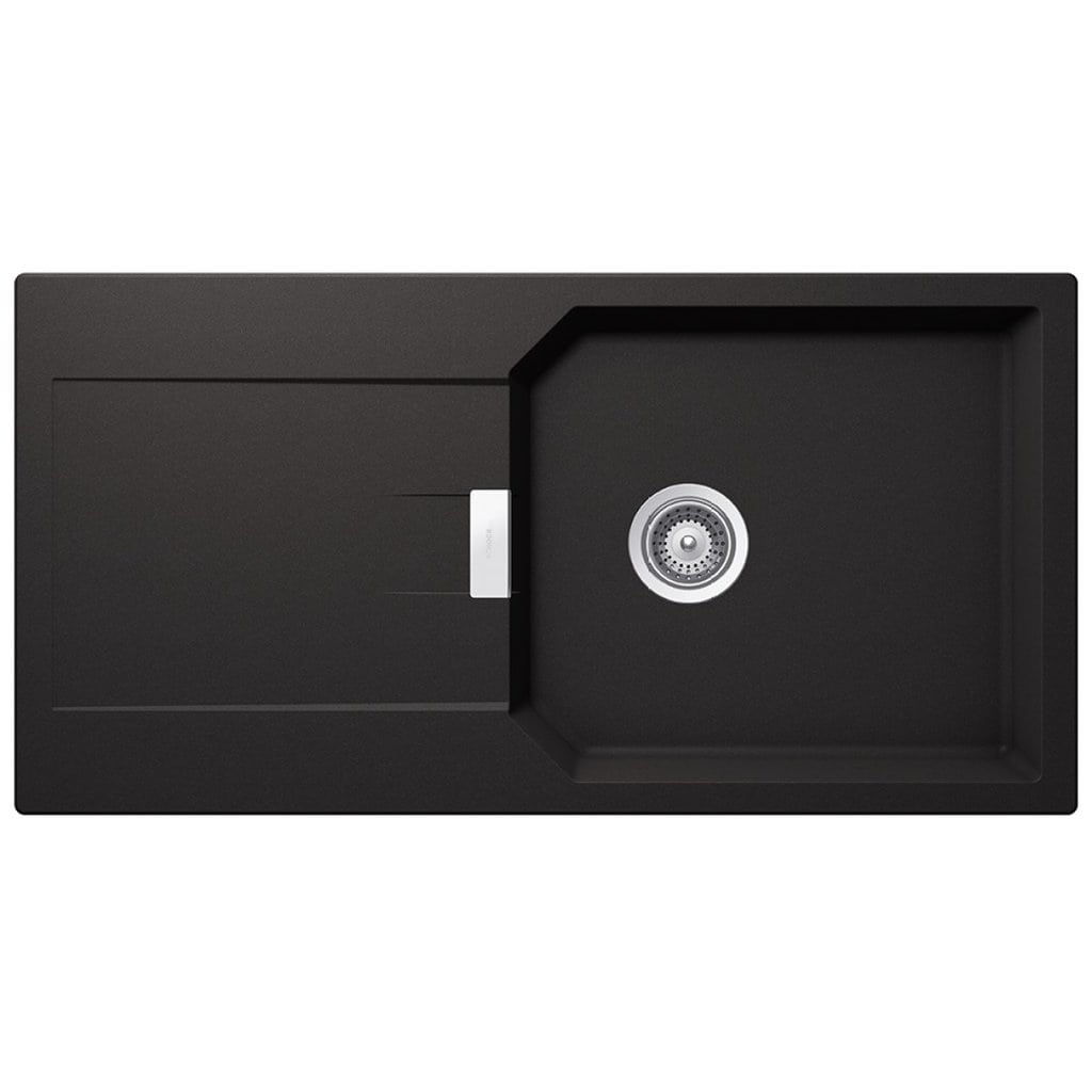 Νεροχύτης Κουζίνας Schock Cristalite Manhattan 30100-1401 Nero 100x51cm Νεροχύτης Κουζίνας Schock Cristalite Manhattan 30100-1401 Nero 100x51cm