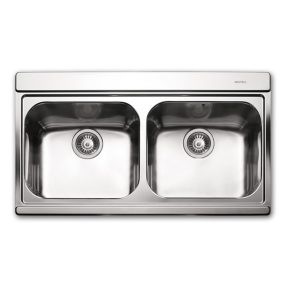 Νεροχύτης Κουζίνας Apell Iris 9320-110 Ένθετος Ανοξείδωτος Σατινέ Λείος 89,7x51cm Νεροχύτης Κουζίνας Apell Iris 9320-110 Ένθετος Ανοξείδωτος Σατινέ Λείος 89,7x51cm