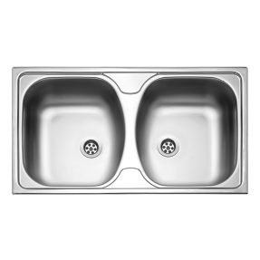 Νεροχύτης Κουζίνας Fortinox Slender 24200-110 Ένθετος Ανοξείδωτος Σατινέ Λείος 78,5x44,5cm Νεροχύτης Κουζίνας Fortinox Slender 24200-110 Ένθετος Ανοξείδωτος Σατινέ Λείος 78,5x44,5cm