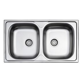 Νεροχύτης Κουζίνας Fortinox Valley 25286-110 Ένθετος Ανοξείδωτος Σατινέ Λείος 86x50cm Νεροχύτης Κουζίνας Fortinox Valley 25286-110 Ένθετος Ανοξείδωτος Σατινέ Λείος 86x50cm