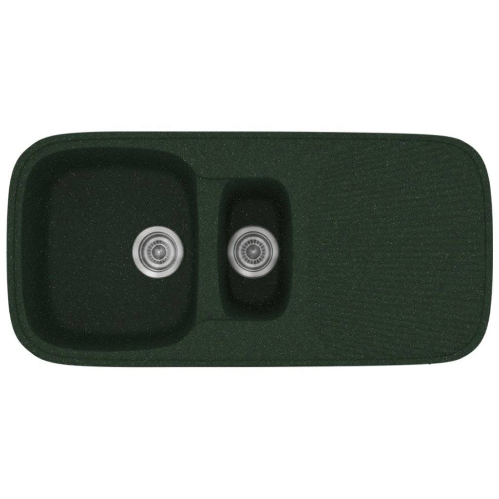 Νεροχύτης Κουζίνας Sanitec Classic 301-19 Granite Green 97x50cm Νεροχύτης Κουζίνας Sanitec Classic 301-19 Granite Green 97x50cm