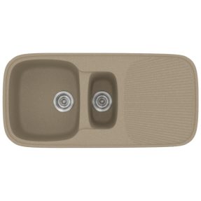Νεροχύτης Κουζίνας Sanitec Classic 301-42 Granite Taupe 97x50cm Νεροχύτης Κουζίνας Sanitec Classic 301-42 Granite Taupe 97x50cm