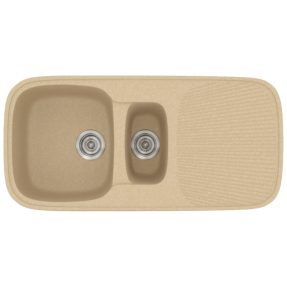 Νεροχύτης Κουζίνας Sanitec Classic 301-45 Granite Cappucino 97x50cm Νεροχύτης Κουζίνας Sanitec Classic 301-45 Granite Cappucino 97x50cm