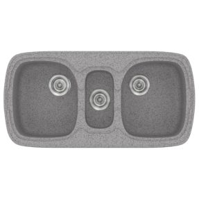 Νεροχύτης Κουζίνας Sanitec Classic 303-04 Granite Grey 96x51cm Νεροχύτης Κουζίνας Sanitec Classic 303-04 Granite Grey 96x51cm