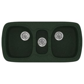 Νεροχύτης Κουζίνας Sanitec Classic 303-19 Granite Green 96x51cm Νεροχύτης Κουζίνας Sanitec Classic 303-19 Granite Green 96x51cm