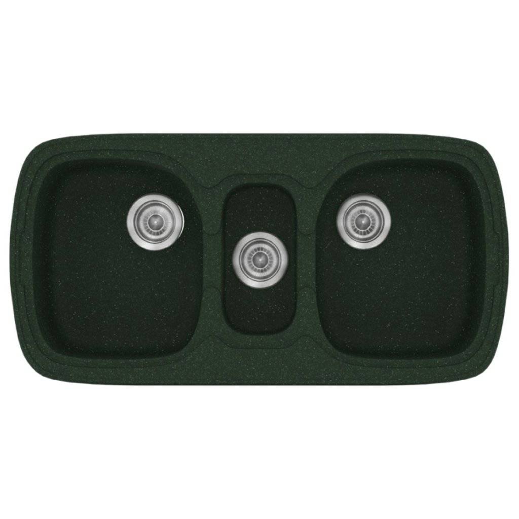 Νεροχύτης Κουζίνας Sanitec Classic 303-19 Granite Green 96x51cm Νεροχύτης Κουζίνας Sanitec Classic 303-19 Granite Green 96x51cm