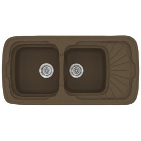 Νεροχύτης Κουζίνας Sanitec Classic 304-41 Granite Rust 96x51cm Νεροχύτης Κουζίνας Sanitec Classic 304-41 Granite Rust 96x51cm