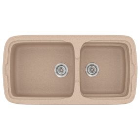 Νεροχύτης Κουζίνας Sanitec Classic 305-21 Granite Sand 96x51cm Νεροχύτης Κουζίνας Sanitec Classic 305-21 Granite Sand 96x51cm