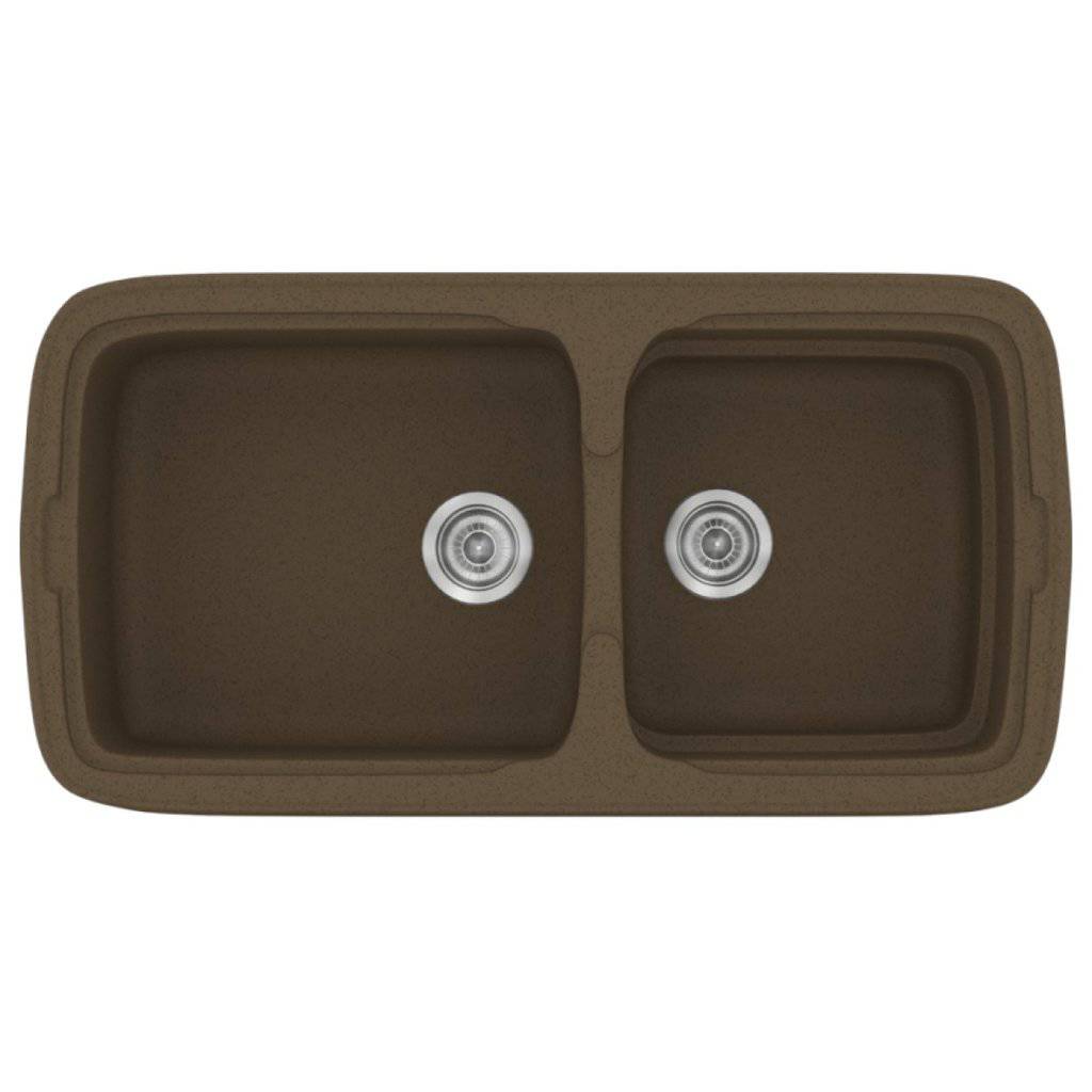 Νεροχύτης Κουζίνας Sanitec Classic 305-41 Granite Rust 96x51cm Νεροχύτης Κουζίνας Sanitec Classic 305-41 Granite Rust 96x51cm