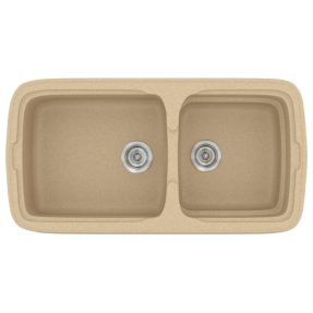 Νεροχύτης Κουζίνας Sanitec Classic 305-45 Granite Cappucino 96x51cm Νεροχύτης Κουζίνας Sanitec Classic 305-45 Granite Cappucino 96x51cm