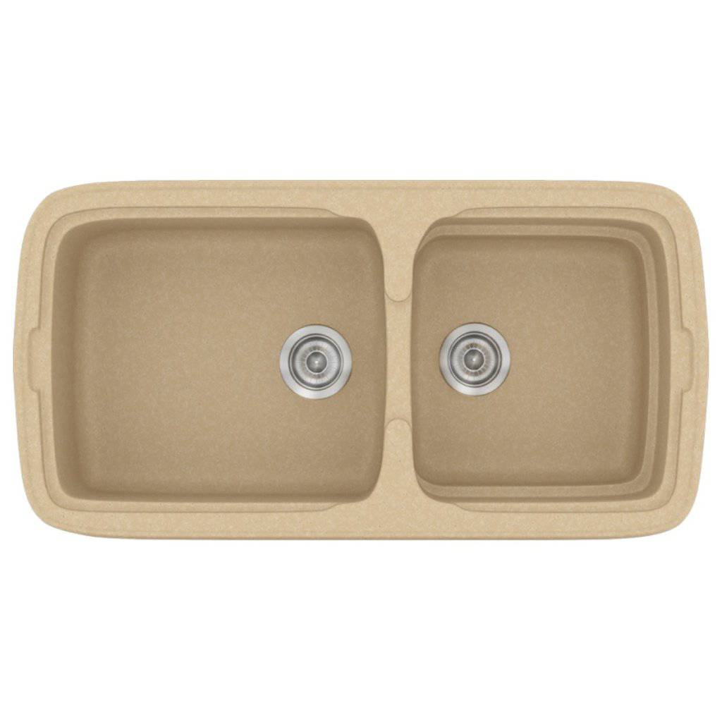 Νεροχύτης Κουζίνας Sanitec Classic 305-45 Granite Cappucino 96x51cm Νεροχύτης Κουζίνας Sanitec Classic 305-45 Granite Cappucino 96x51cm