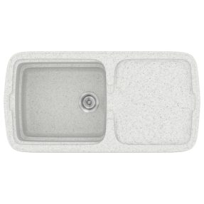 Νεροχύτης Κουζίνας Sanitec Classic 306-01 Granite White 96x51cm Νεροχύτης Κουζίνας Sanitec Classic 306-01 Granite White 96x51cm
