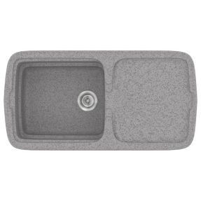 Νεροχύτης Κουζίνας Sanitec Classic 306-04 Granite Grey 96x51cm Νεροχύτης Κουζίνας Sanitec Classic 306-04 Granite Grey 96x51cm