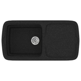 Νεροχύτης Κουζίνας Sanitec Classic 306-05 Granite Black 96x51cm Νεροχύτης Κουζίνας Sanitec Classic 306-05 Granite Black 96x51cm