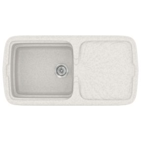 Νεροχύτης Κουζίνας Sanitec Classic 306-14 Metallic Ice 96x51cm Νεροχύτης Κουζίνας Sanitec Classic 306-14 Metallic Ice 96x51cm
