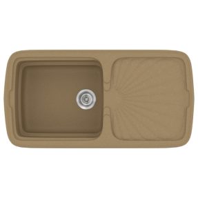 Νεροχύτης Κουζίνας Sanitec Classic 306-16 Metallic Coffee 96x51cm Νεροχύτης Κουζίνας Sanitec Classic 306-16 Metallic Coffee 96x51cm