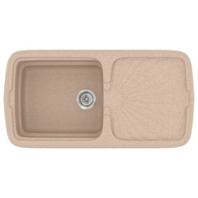 Νεροχύτης Κουζίνας Sanitec Classic 306-21 Granite Sand 96x51cm Νεροχύτης Κουζίνας Sanitec Classic 306-21 Granite Sand 96x51cm