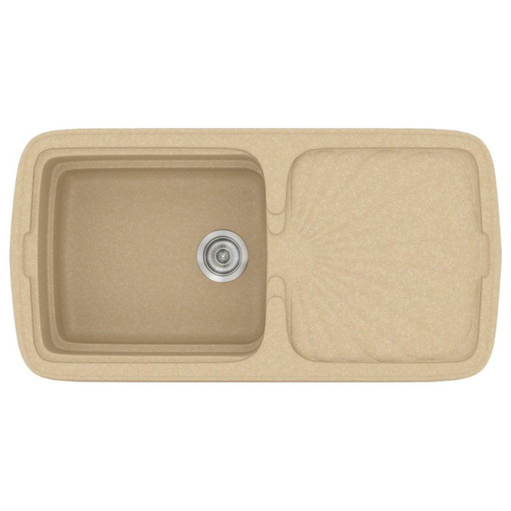 Νεροχύτης Κουζίνας Sanitec Classic 306-45 Granite Cappucino 96x51cm Νεροχύτης Κουζίνας Sanitec Classic 306-45 Granite Cappucino 96x51cm