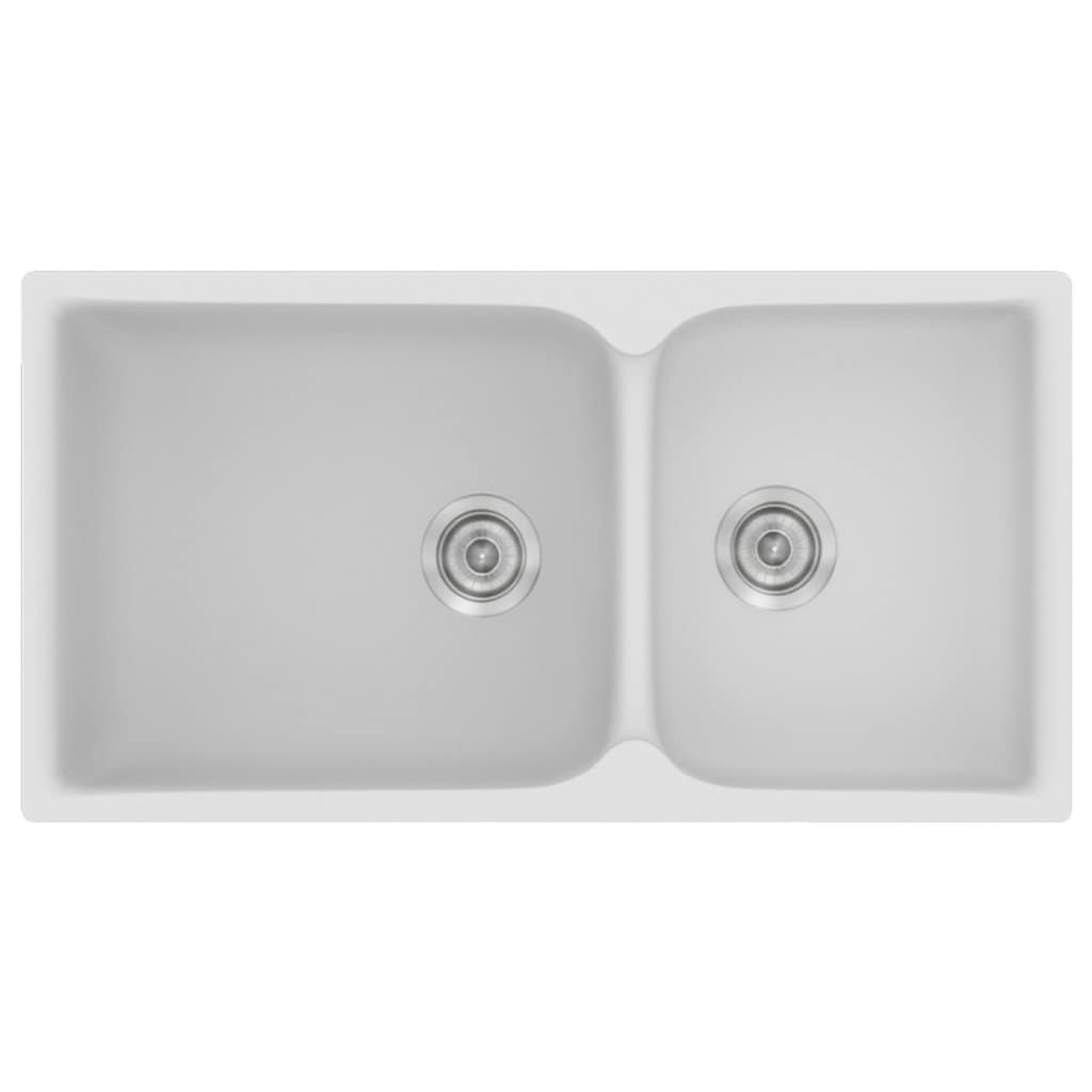 Νεροχύτης Κουζίνας Sanitec Classic 307-00 White 92x51cm Νεροχύτης Κουζίνας Sanitec Classic 307-00 White 92x51cm