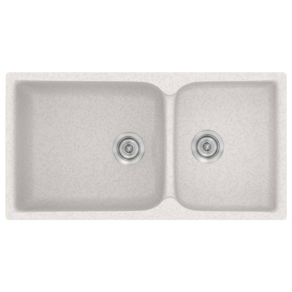 Νεροχύτης Κουζίνας Sanitec Classic 307-14 Metallic Ice 92x51cm Νεροχύτης Κουζίνας Sanitec Classic 307-14 Metallic Ice 92x51cm