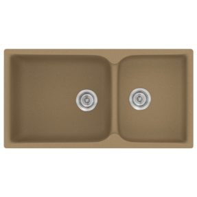Νεροχύτης Κουζίνας Sanitec Classic 307-16 Metallic Coffee 92x51cm Νεροχύτης Κουζίνας Sanitec Classic 307-16 Metallic Coffee 92x51cm
