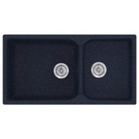 Νεροχύτης Κουζίνας Sanitec Classic 307-18 Granite Blue 92x51cm Νεροχύτης Κουζίνας Sanitec Classic 307-18 Granite Blue 92x51cm