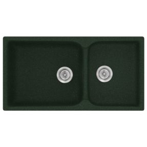 Νεροχύτης Κουζίνας Sanitec Classic 307-19 Granite Green 92x51cm Νεροχύτης Κουζίνας Sanitec Classic 307-19 Granite Green 92x51cm