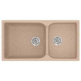 Νεροχύτης Κουζίνας Sanitec Classic 307-21 Granite Sand 92x51cm Νεροχύτης Κουζίνας Sanitec Classic 307-21 Granite Sand 92x51cm