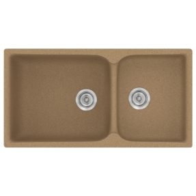 Νεροχύτης Κουζίνας Sanitec Classic 307-45 Granite Cappucino 92x51cm Νεροχύτης Κουζίνας Sanitec Classic 307-45 Granite Cappucino 92x51cm