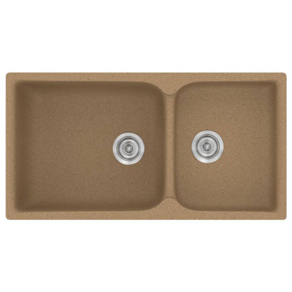 Νεροχύτης Κουζίνας Sanitec Classic 307-45 Granite Cappucino 92x51cm Νεροχύτης Κουζίνας Sanitec Classic 307-45 Granite Cappucino 92x51cm