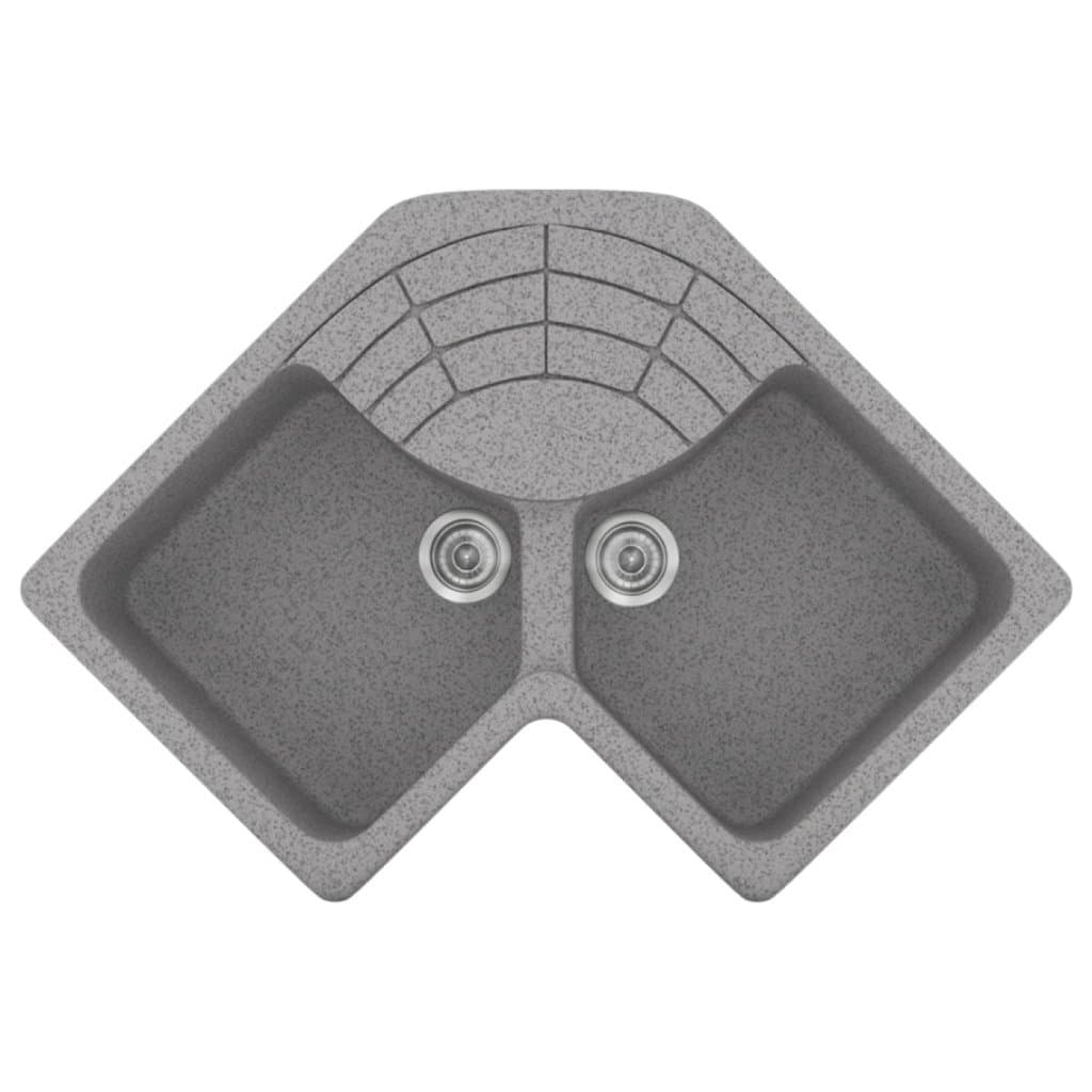 Νεροχύτης Κουζίνας Sanitec Classic 310-04 Granite Grey 83x83x50cm Νεροχύτης Κουζίνας Sanitec Classic 310-04 Granite Grey 83x83x50cm