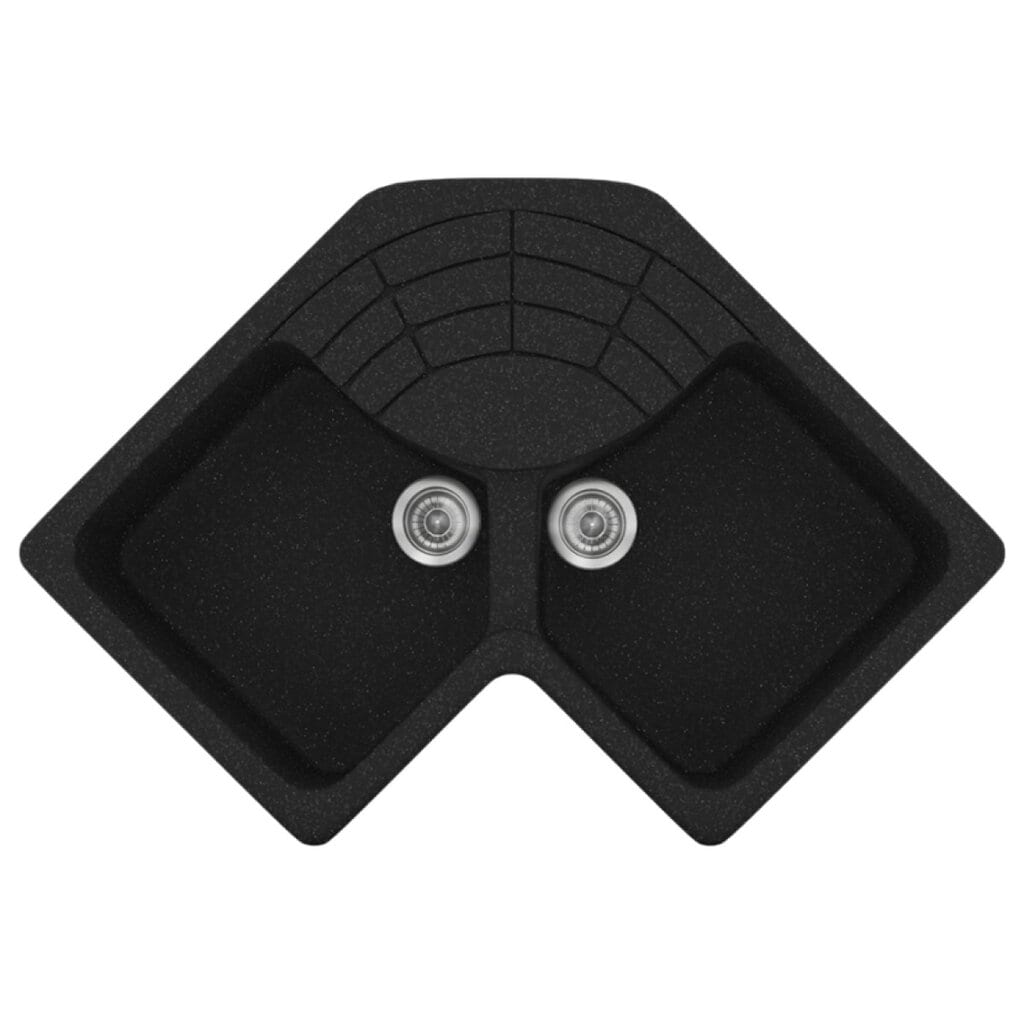 Νεροχύτης Κουζίνας Sanitec Classic 310-05 Granite Black 83x83x50cm Νεροχύτης Κουζίνας Sanitec Classic 310-05 Granite Black 83x83x50cm