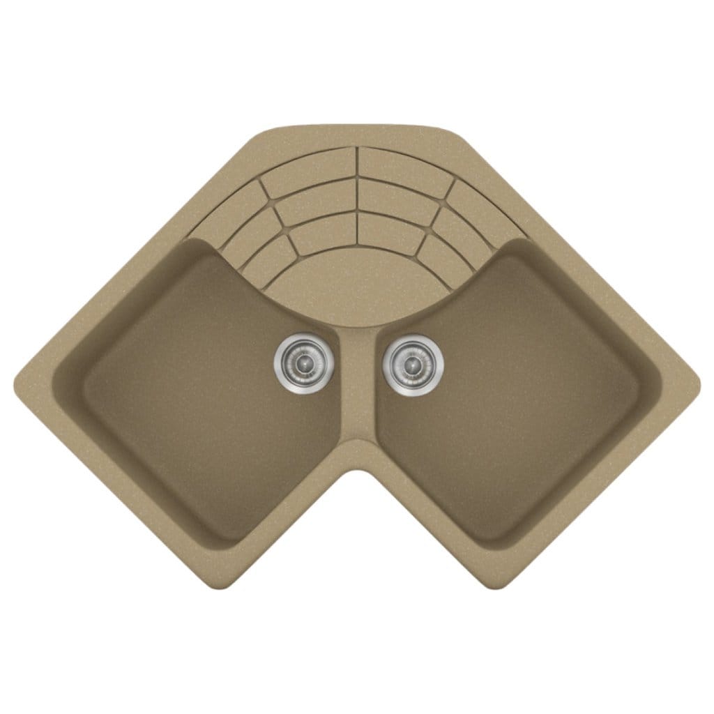 Νεροχύτης Κουζίνας Sanitec Classic 310-15 Metallic Cream 83x83x50cm Νεροχύτης Κουζίνας Sanitec Classic 310-15 Metallic Cream 83x83x50cm
