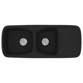 Νεροχύτης Κουζίνας Sanitec Classic 311-05 Granite Black 120x51cm Νεροχύτης Κουζίνας Sanitec Classic 311-05 Granite Black 120x51cm