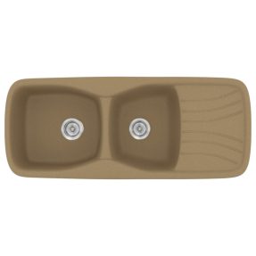 Νεροχύτης Κουζίνας Sanitec Classic 311-16 Metallic Coffee 120x51cm Νεροχύτης Κουζίνας Sanitec Classic 311-16 Metallic Coffee 120x51cm