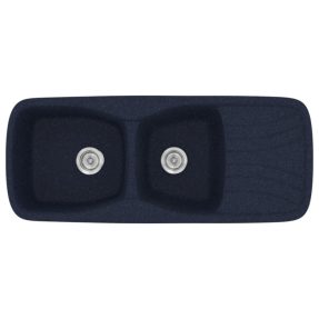Νεροχύτης Κουζίνας Sanitec Classic 311-18 Granite Blue 120x51cm Νεροχύτης Κουζίνας Sanitec Classic 311-18 Granite Blue 120x51cm