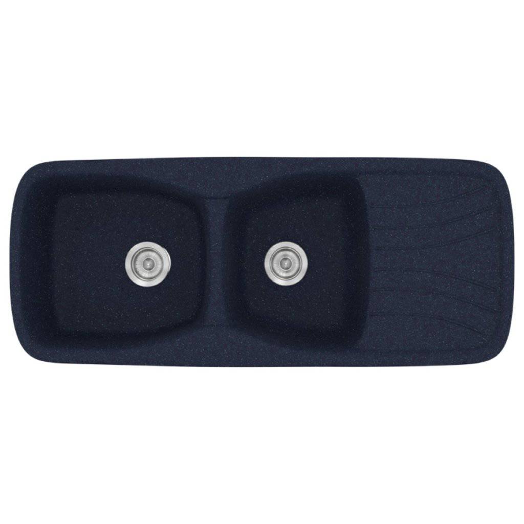 Νεροχύτης Κουζίνας Sanitec Classic 311-18 Granite Blue 120x51cm Νεροχύτης Κουζίνας Sanitec Classic 311-18 Granite Blue 120x51cm