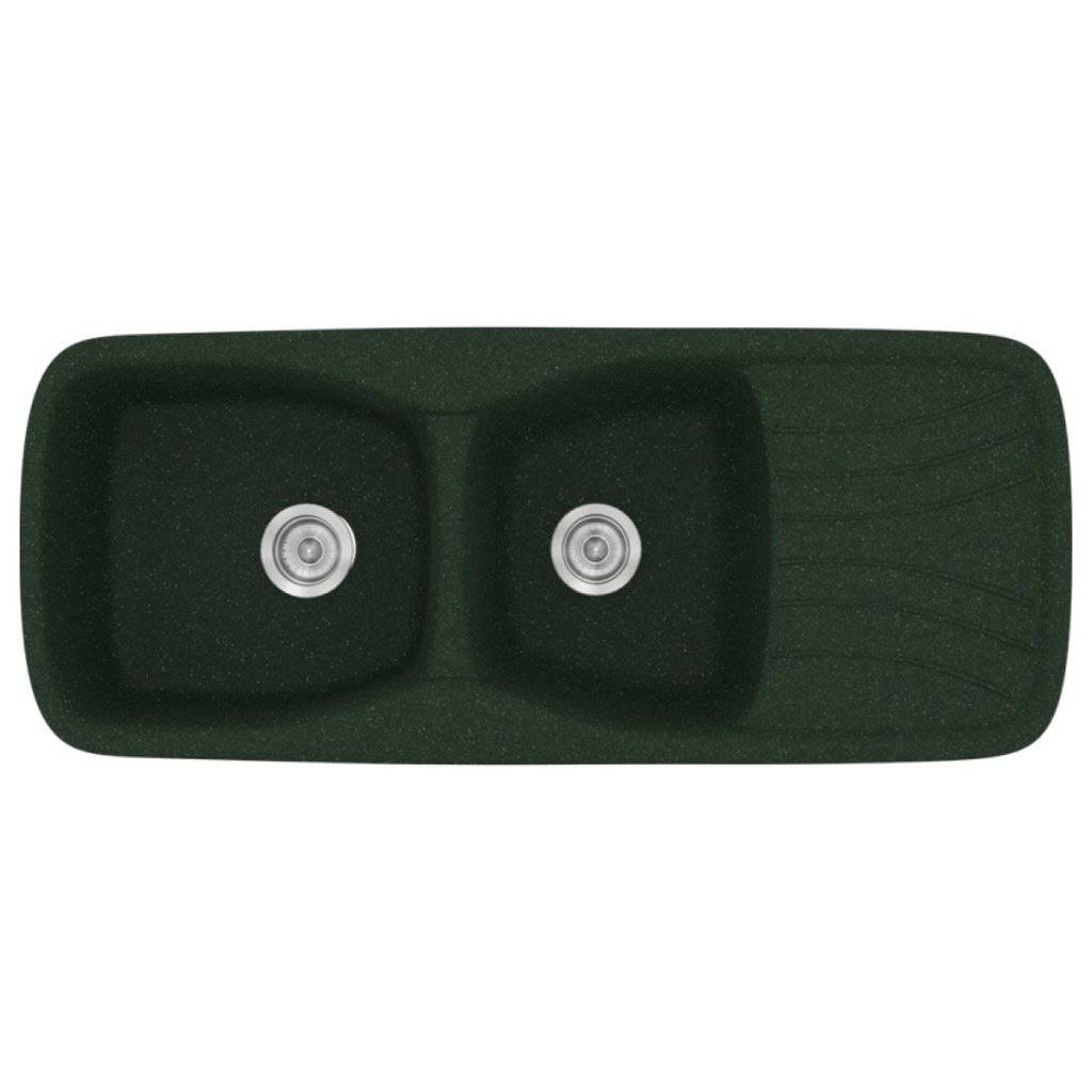 Νεροχύτης Κουζίνας Sanitec Classic 311-19 Granite Green 120x51cm Νεροχύτης Κουζίνας Sanitec Classic 311-19 Granite Green 120x51cm